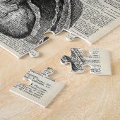 Medische menselijke anatomie legpuzzel (Zijkant)