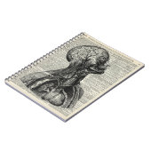 Medische menselijke anatomie notitieboek (Linkerzijde)