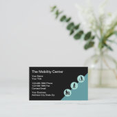 Medische mobiliteit Moderne Visitekaartjes (Staand voorkant)