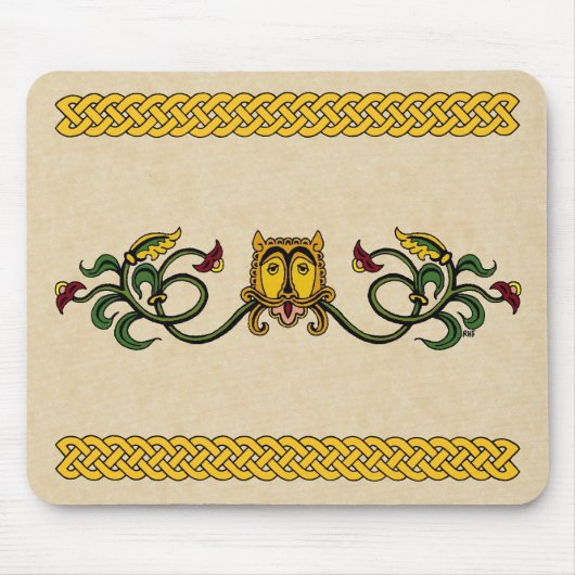 Medische Muismat van het Ontwerp van de Lion (Voorkant)