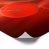 Medische nanobots in de bloedstroom poster (Hoek)