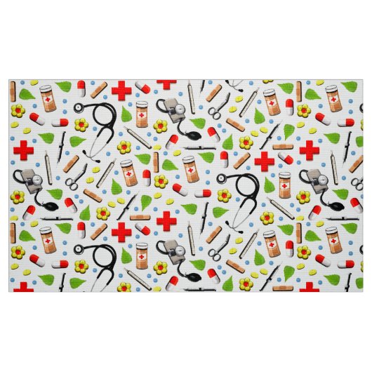 Medische Nieuwigheidscadeaus Stof (Fat Quarter)