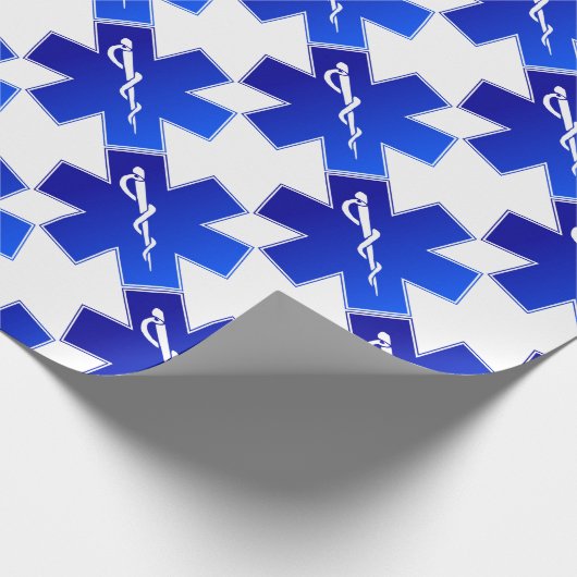 Medische nooddienst EMS Cadeaupapier (Hoek)