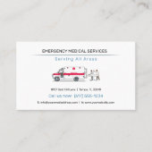 Medische nooddiensten | Ambulance Visitekaartje (Voorkant)
