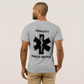 Medische nooddiensten t-shirt (Achterkant volledig)