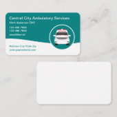 Medische noodontlading EMS Visitekaartje (Voorkant / Achterkant)