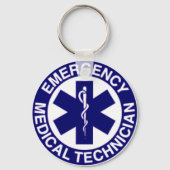 Medische noodtechnicus EMT Sleutelhanger (Voorkant)