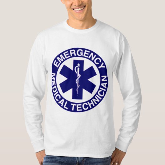 Medische noodtechnicus EMT T-shirt (Voorkant)