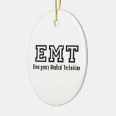 Medische noodtechnicus keramisch ornament (Links)