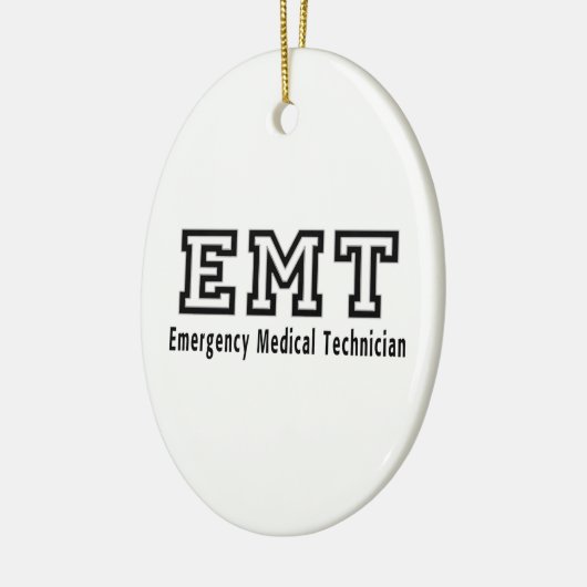 Medische noodtechnicus keramisch ornament (Links)