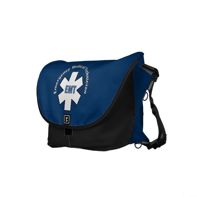 Medische noodtechnicus messenger bag (Voorkant Rechts)