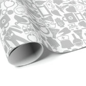 Medische objecten cadeaupapier (Rol Hoek)