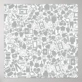 Medische objecten poster (Voorkant)