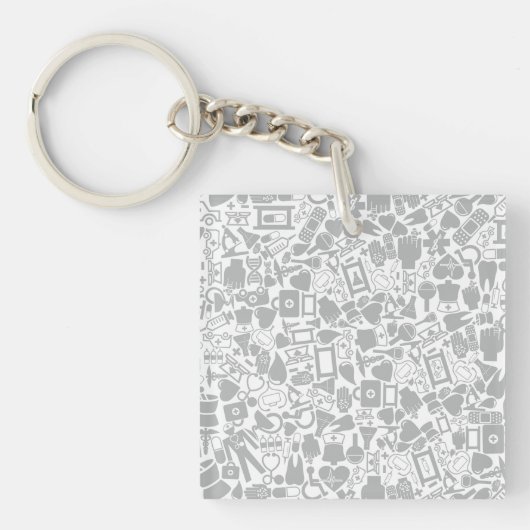 Medische objecten sleutelhanger (Voorkant)