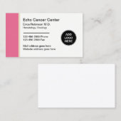 Medische Oncologie Hematologie Arts Visitekaartje (Voorkant / Achterkant)