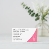 Medische oncoloog tegen kanker Medische Visitekaar Visitekaartje (Staand voorkant)