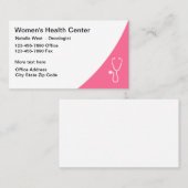 Medische oncoloog tegen kanker Medische Visitekaar Visitekaartje (Voorkant / Achterkant)