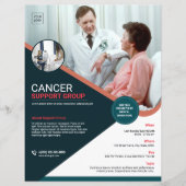 Medische ondersteuningsgroep Flyer Sjabloon (Voorkant)