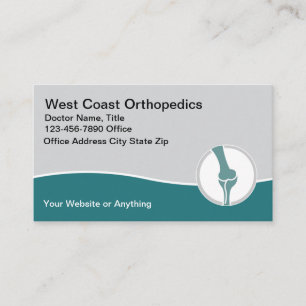 Medische Orthopedische Dokter Visitekaartjes