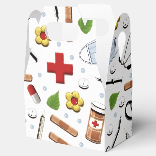 Medische partij bedankdoosjes (Geopend)