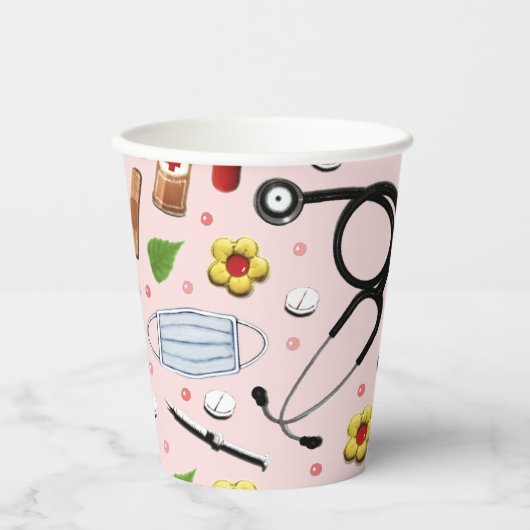 Medische partij papieren bekers (Voorkant)
