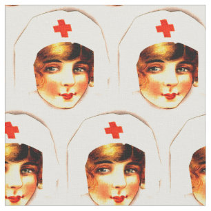 Medische patroon. verpleegkundige, dokter. Rode K Stof
