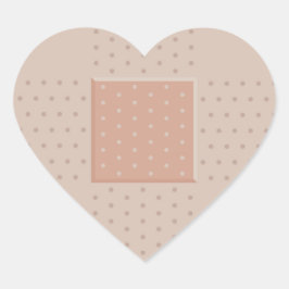 Medische pleister pleister - hart Sticker