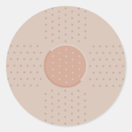 Medische pleister pleister - ronde Sticker