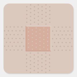 Medische pleister pleister - vierkante Sticker