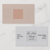 Medische pleisterpleister - Visitekaartje (Voorkant / Achterkant)