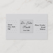 Medische pleisterpleister - Visitekaartje (Achterkant)