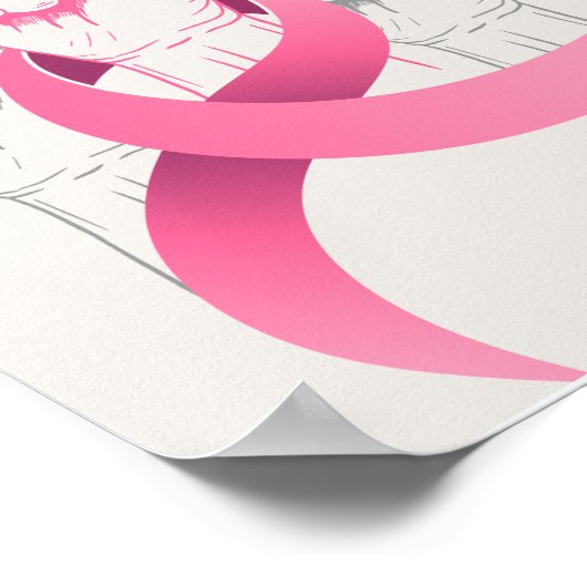 Medische poster voor borstkankerscreening (Hoek)