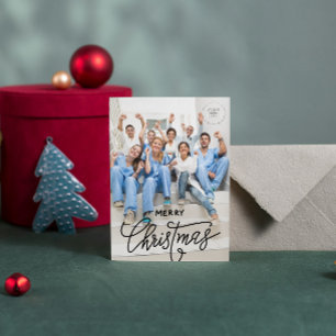 Medische Praktijk Maatwerk Logo Bericht Kerstmis Feestdagenkaart