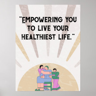 Medische prijsopgave voor ziekenhuis aanpassen poster