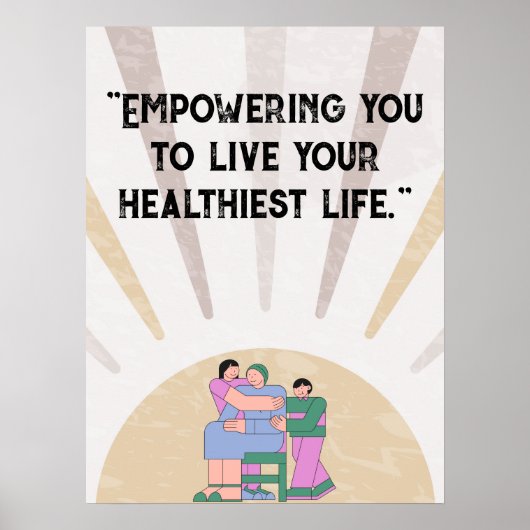 Medische prijsopgave voor ziekenhuis aanpassen poster (Voorkant)