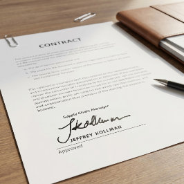 Medische professional handtekening | Gepersonalise Zelfinktende Stempel