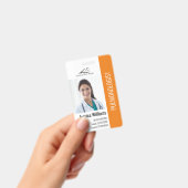 Medische professionalen aangepaste foto- en tekst- badge (Handheld)