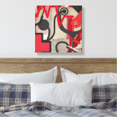 Medische professionals canvas afdruk (Insitu (Slaapkamer))