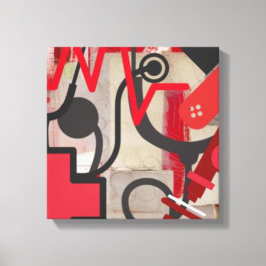 Medische professionals canvas afdruk (Voorkant)