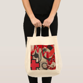 Medische professionals tote bag