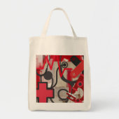 Medische professionals tote bag (Voorkant)