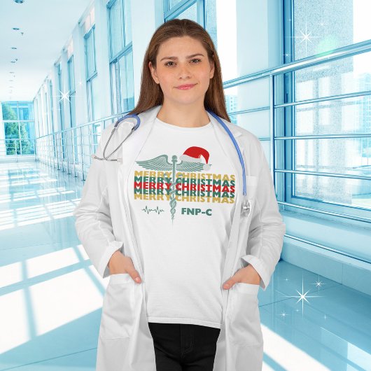 Medische Professionele Geloofsbrieven Vrolijk Kers T-shirt