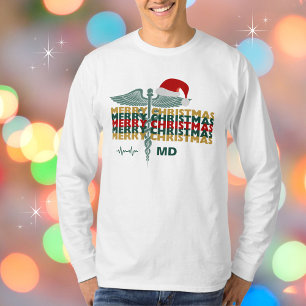 Medische Professionele Geloofsbrieven Vrolijk Kers T-shirt