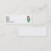 Medische profielkaart mini visitekaartje (Voorkant / Achterkant)