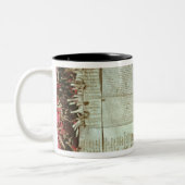 Medische protestbrief van de Bohemen Tweekleurige Koffiemok (Links)