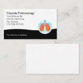 Medische Pulmonologie Longarts Visitekaartjes (Voorkant / Achterkant)