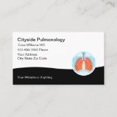 Medische Pulmonologie Longarts Visitekaartjes (Voorkant)