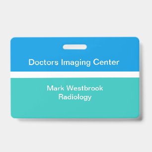 Medische Radiologie Lab Werknemer ID Naambadges Badge
