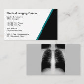 Medische radiologie Moderne Twee zijden Visitekaartje (Voorkant / Achterkant)