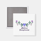 Medische receptionist CS Print Magneet (Voorkant / Achterkant)